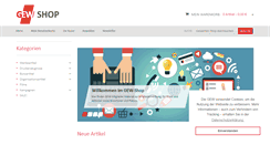 Desktop Screenshot of gew-shop.de